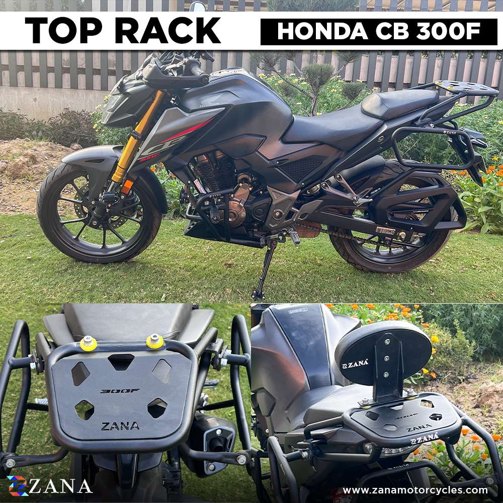 Top Rack with Plate HONDA CB300F W-1 - ZI-8274 - Riders Junction