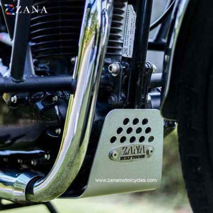 Zana Sump Guard / Bash Plate Silver for Honda CB350 - ZI-8050