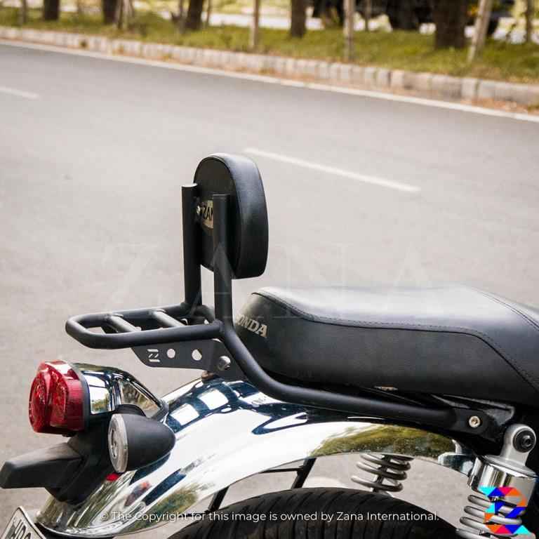 Honda CB350 Highness Backrest with Parcel Shelf - ZANA - ZI-8074