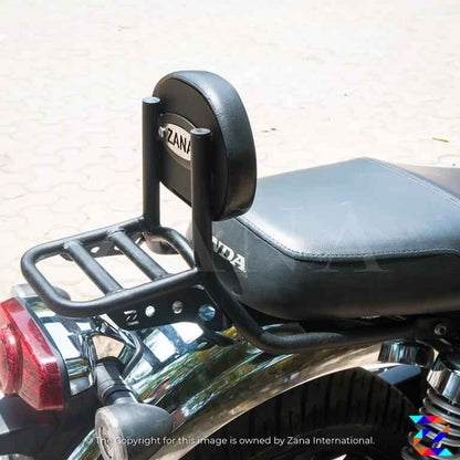 Honda CB350 Highness Backrest with Parcel Shelf - ZANA - ZI-8074