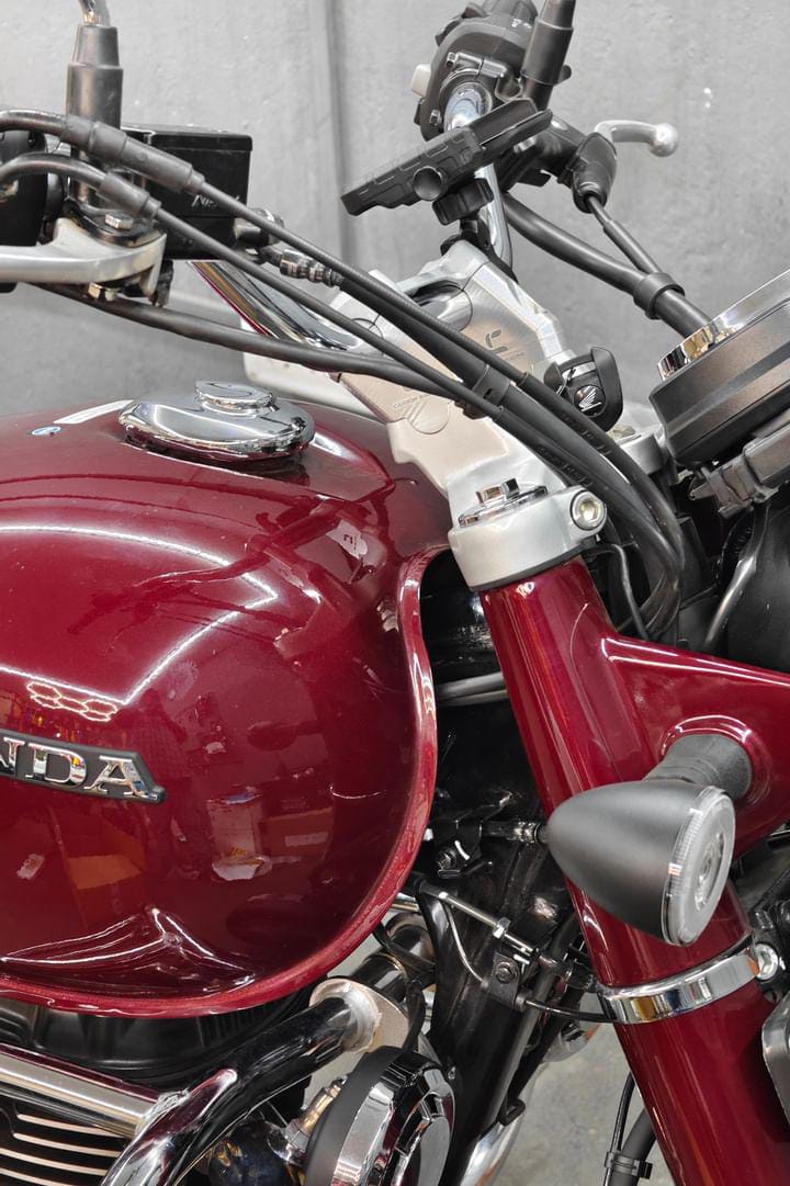 Reach Inclined Handle Riser for New Honda CB350 2024 - Silver