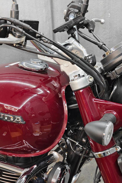 Reach Inclined Handle Riser for New Honda CB350 2024 - Silver