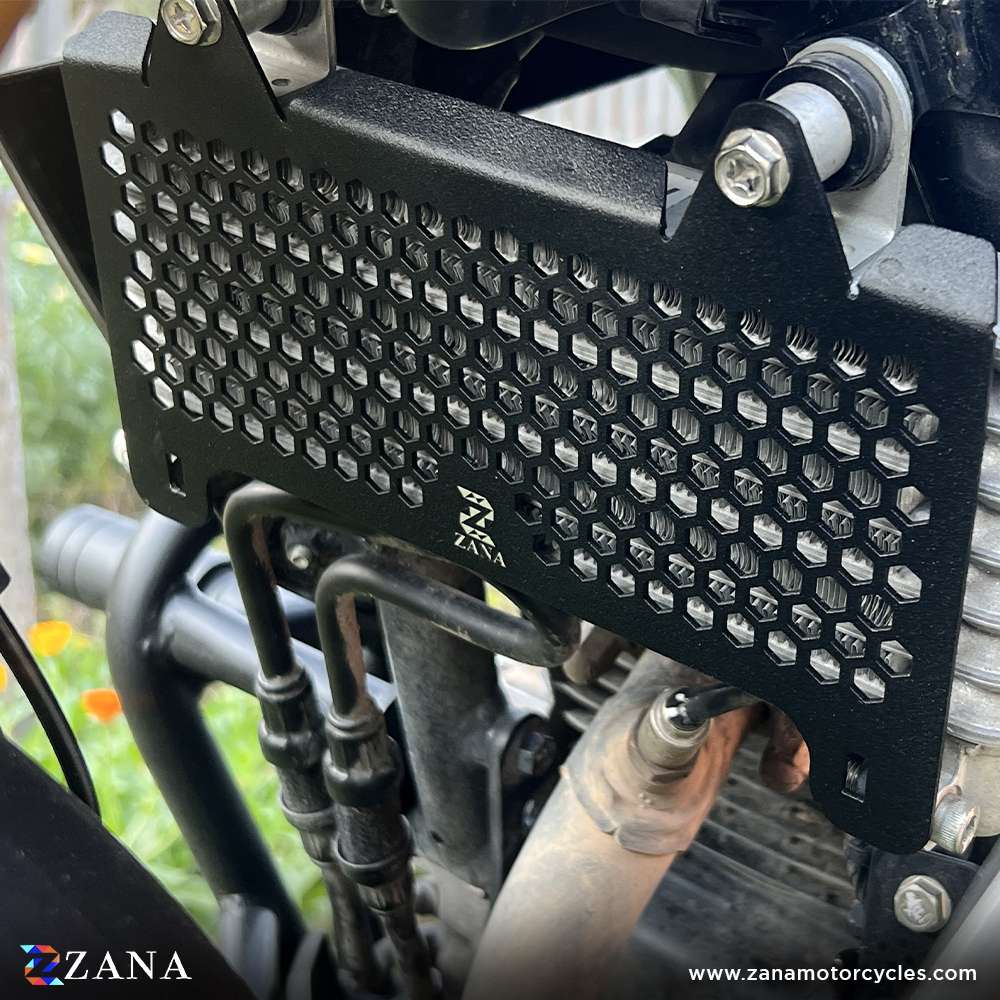 HONDA CB300F RADIATOR GUARD HONEYCOMB BLACK - ZI-8279 - Buy Now At