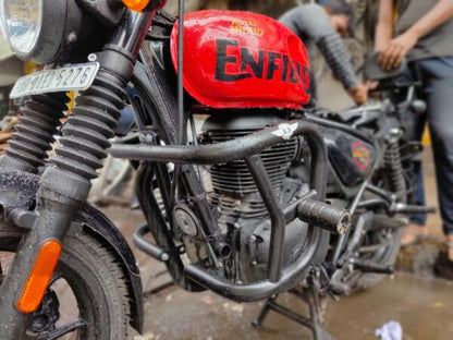 Hunter Slider Guard (Stainless-Steel + Black Powder Coated)