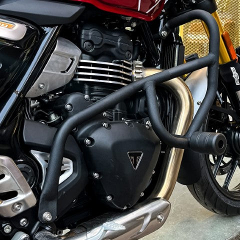 Crash Guard Type 2 for Triumph Speed 400 &amp; Scrambler 400 X - HRSPD40001S Hyper Rider - Riders Junction