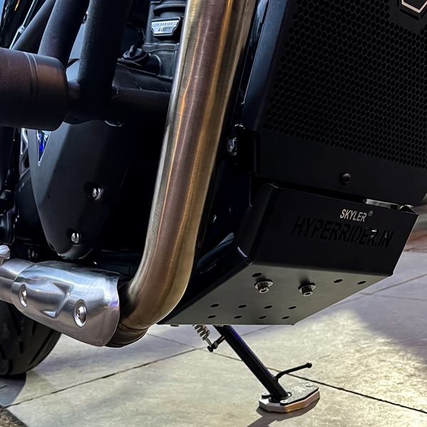 Hyperrider-Aluminium Bash Plate For Triumph Speed 400 (HRSPD40005S)