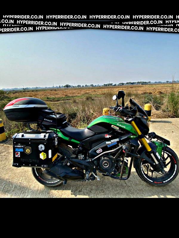 Hyperrider Bajaj Dominar 250 and UG Saddle Stay (HRDOM218S)