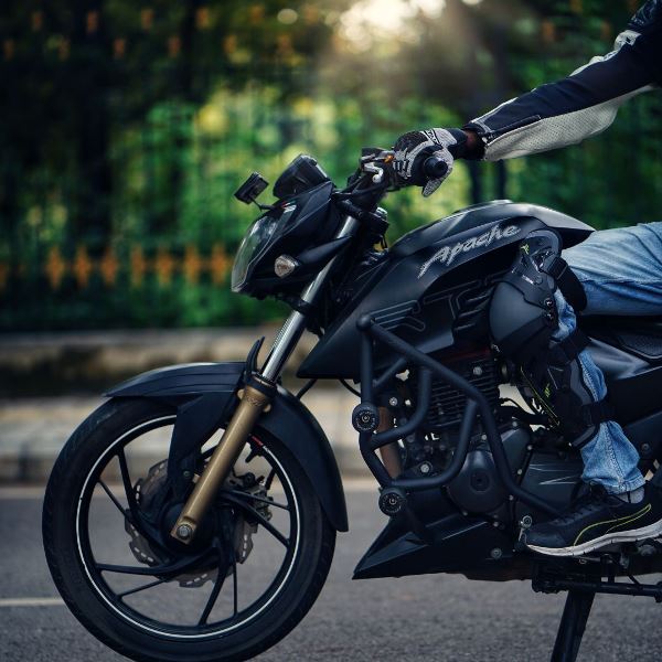 Hyperrider-Crash Guard For TVS Apache RTR 200 4V (HRRTR001S)