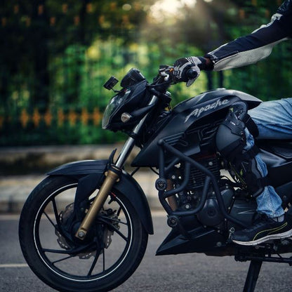 Hyperrider-Crash Guard For TVS Apache RTR 200 4V (HRRTR001S)