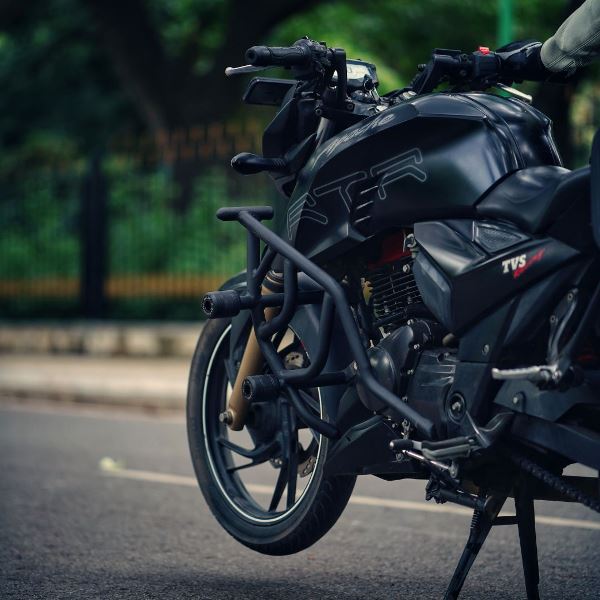 Hyperrider-Crash Guard For TVS Apache RTR 200 4V (HRRTR001S)