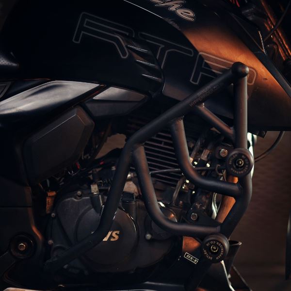 Hyperrider-Crash Guard For TVS Apache RTR 200 4V (HRRTR001S)