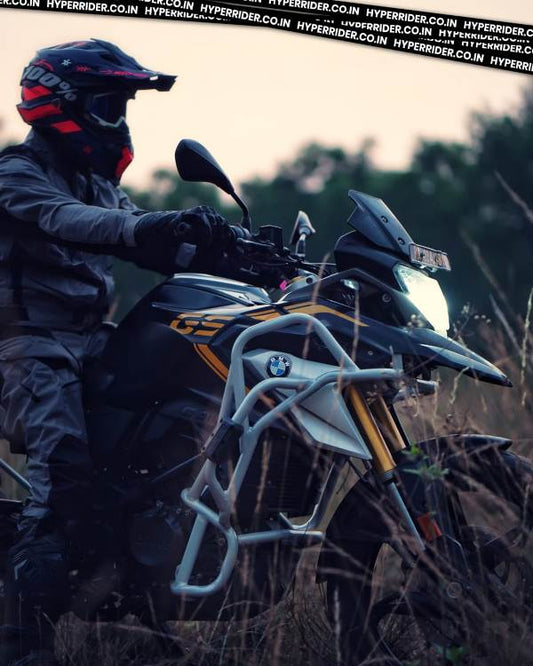 Hyperrider-Crash Guard Silver For BMW GS310 (HRGS002S)