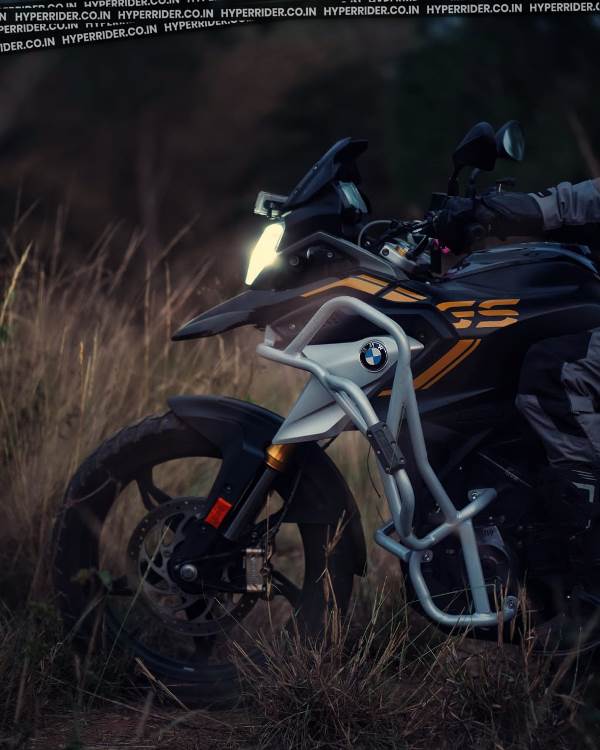 Hyperrider-Crash Guard Silver For BMW GS310 (HRGS002S)