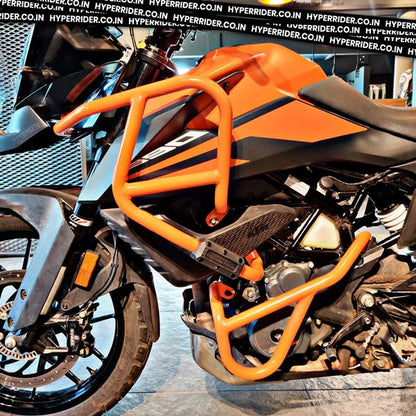 Hyperrider-Crash Guard Type 2 Orange For KTM Adventure 390/250 (HRADV021S)