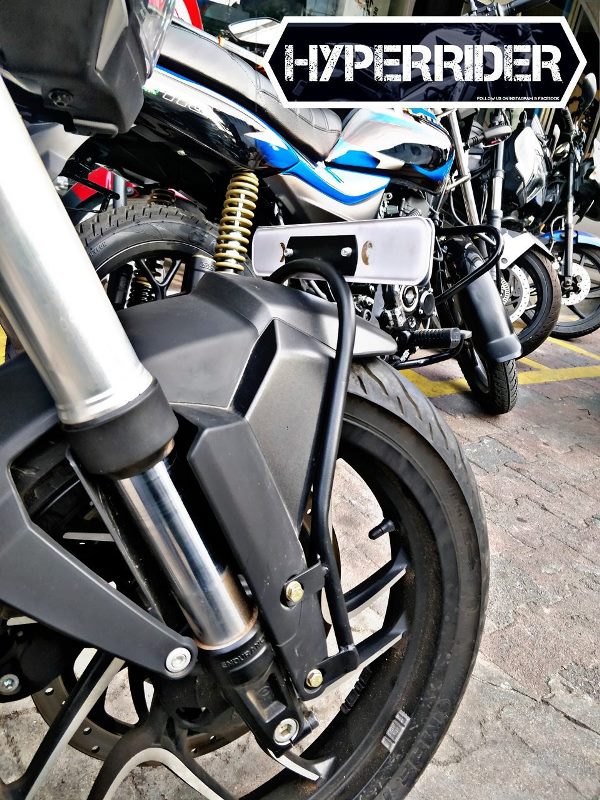 Hyperrider-Front Number Plate Holder for Bajaj Dominar and KTM Duke (HRDOM203S)