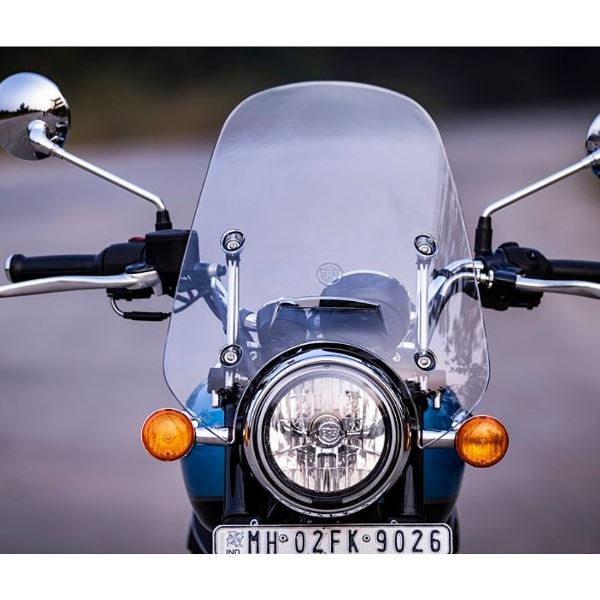 Hyperrider-Honda H’ness and RE Meteor 350 Windshield (HRHNS009S)