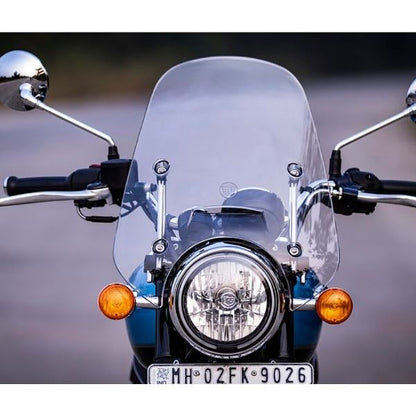 Hyperrider-Honda H’ness and RE Meteor 350 Windshield (HRHNS009S)