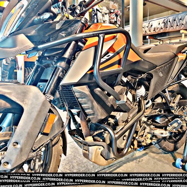 Hyperrider KTM Adventure 390250 Crash Guard Type 2 Black (HRADV022S)