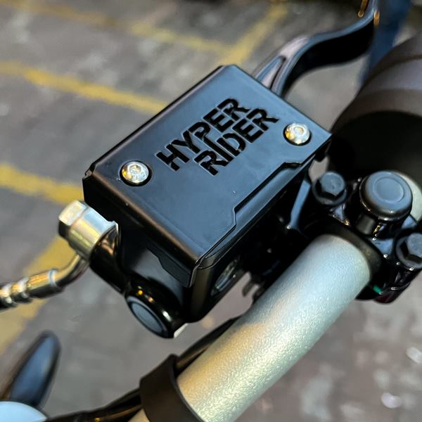 Hyperrider-Triumph 400 Front Fluid Reservoir Cover (HRSPD40006S)