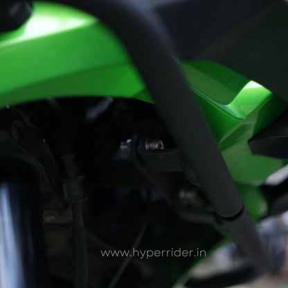 Hyperrider-Kawasaki Versys 650 Crash Guard (Black)-HRV65006S