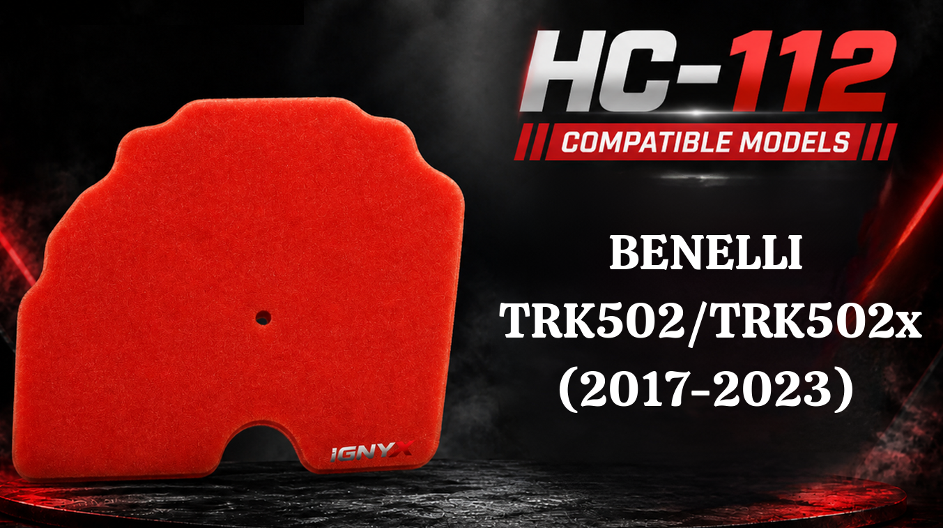IGNYX Air Filter For Benelli TRK502 / TRK 502X 2017-2023 (HC 112)