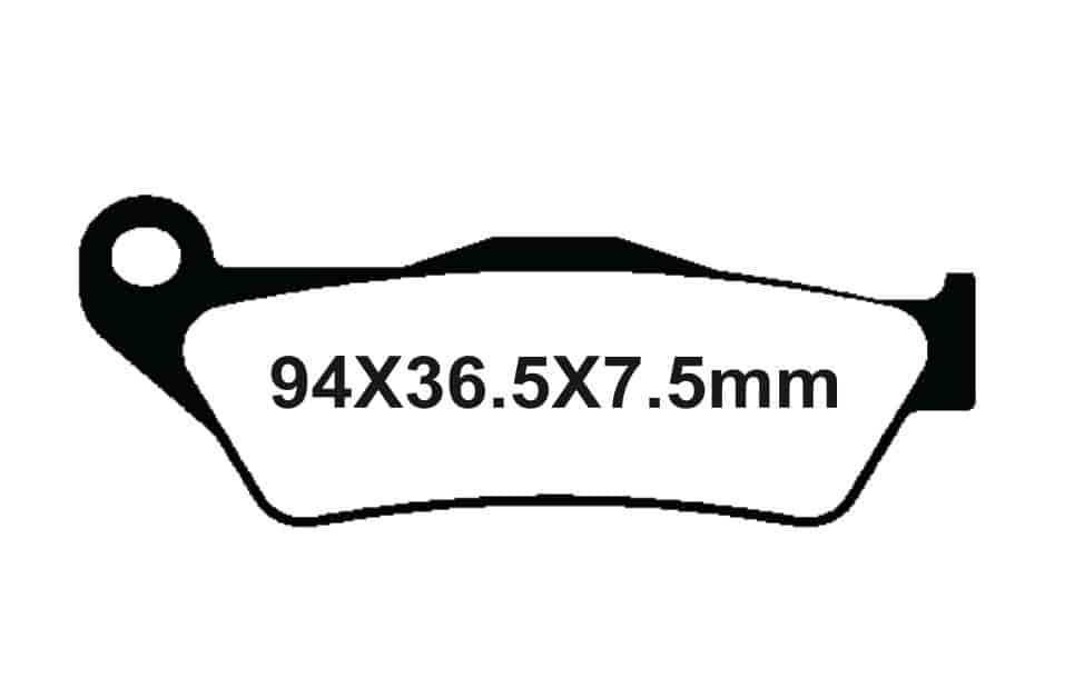 IGNYX Copper Sintered Front Brake Pads For Bajaj Dominar 400 - SNT-F073