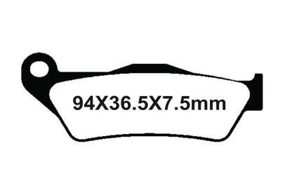 IGNYX Copper Sintered Front Brake Pads For Bajaj Dominar 400 - SNT-F073