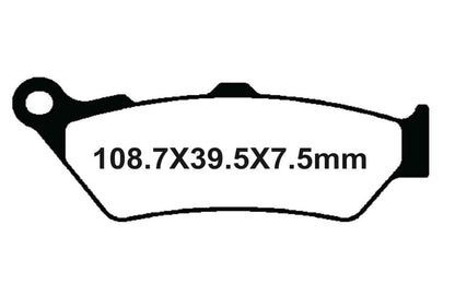 IGNYX Copper Sintered Rear Brake Pads For BMW R 1250 GS - SNT-F126