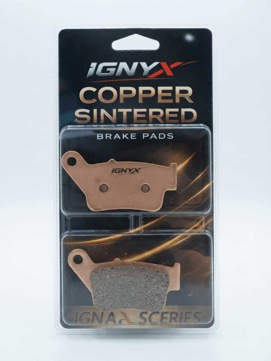 IGNYX Copper Sintered Rear Brake Pads For Bajaj Pulsar NS400Z (SNT-F327)