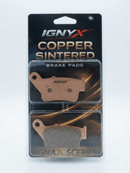 IGNYX Copper Sintered Rear Brake Pads For Bajaj Pulsar NS400Z (SNT-F327)