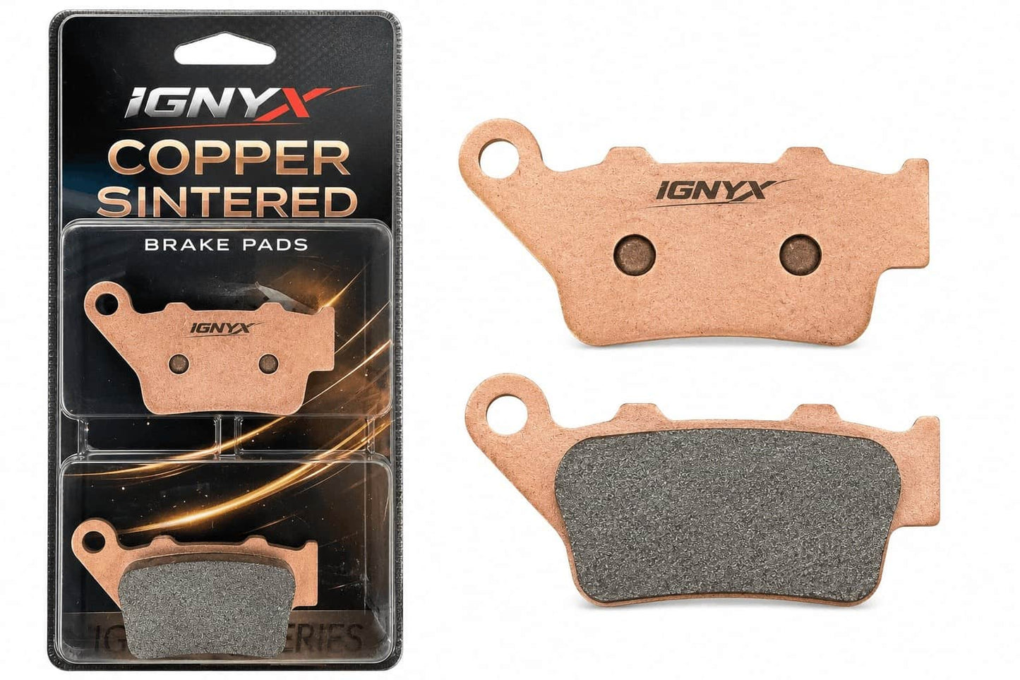 IGNYX Copper Sintered Rear Brake Pads For TVS Apache RR310 - SNT-F124