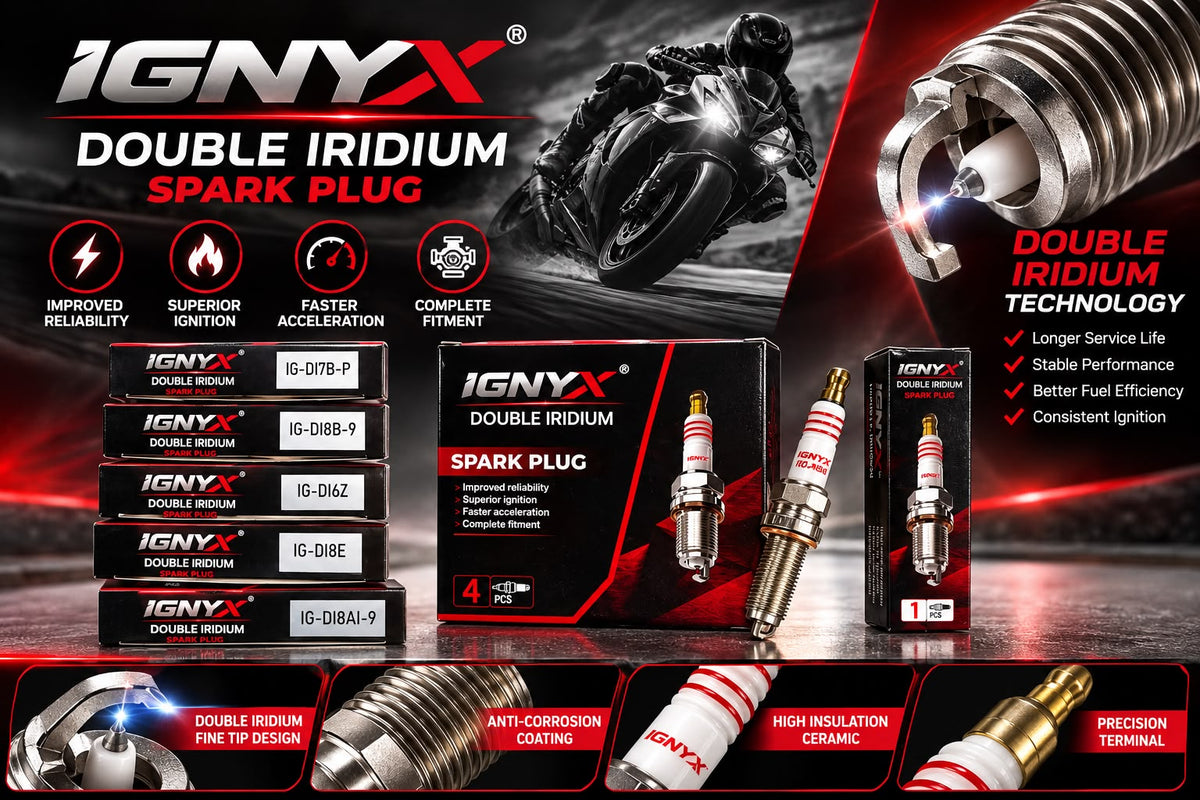IGNYX Double Iridium Spark Plug IG-DI8E