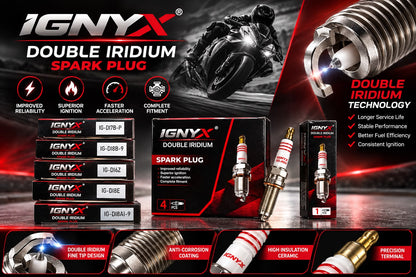 IGNYX Double Iridium Spark Plug IG-DI8E