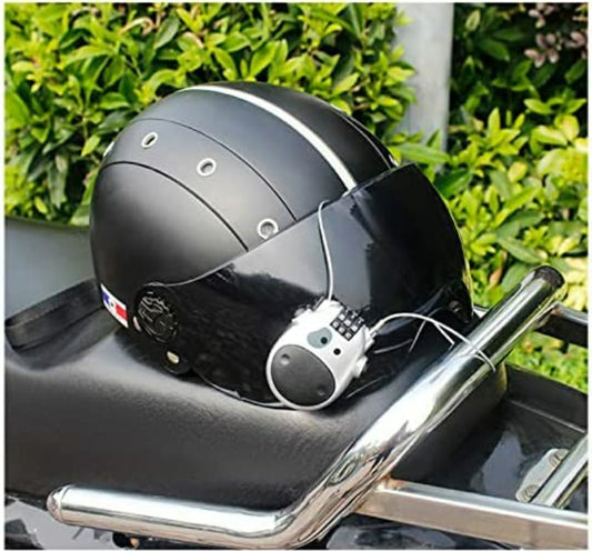 Motorcycle Helmet Lock with number lock - Riders Junction