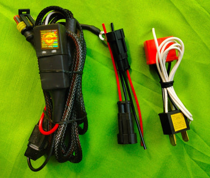 Kroozer 150w Led Lights Waterproof Universal Wiring Harness (without flasher) - Riders Junction