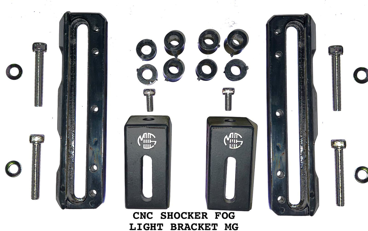 CNC Shocker Fog Light Bracket - Riders Junction