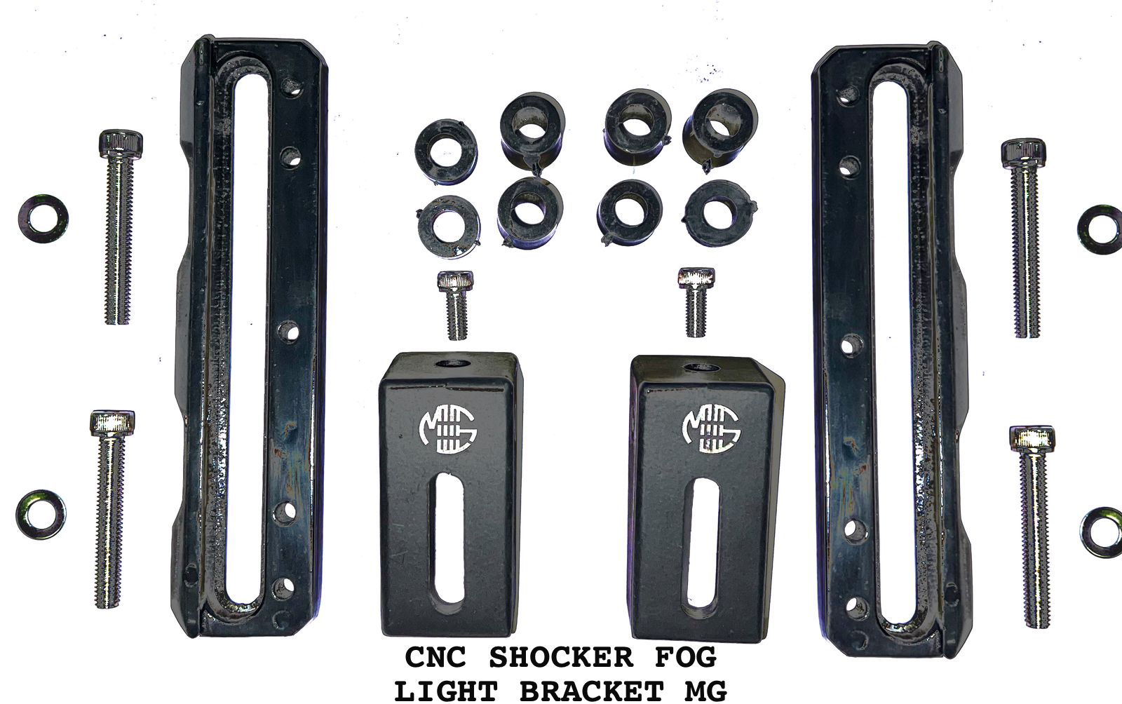 CNC Shocker Fog Light Bracket - Riders Junction