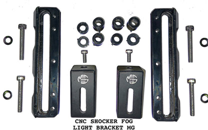 CNC Shocker Fog Light Bracket - Riders Junction