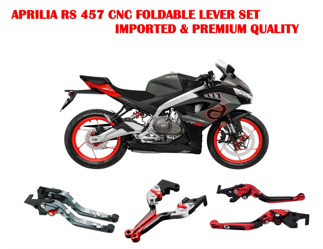 Adjustable CNC Lever Set for Aprilia RS 457
