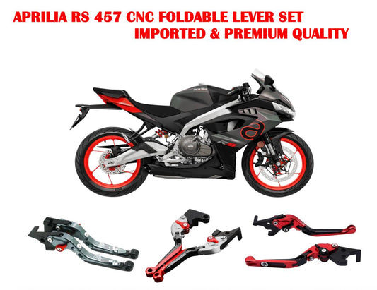 Adjustable CNC Lever Set for Aprilia RS 457