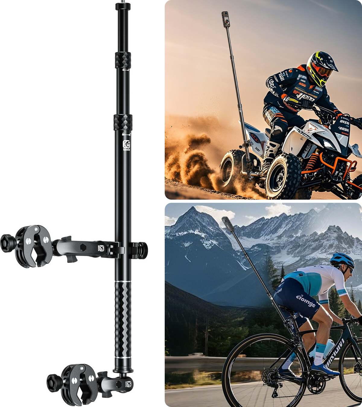 Stick Motorcycle Kewig QG-2 Motorcycle Selfie Stick - Buy Now At Riders Junction
