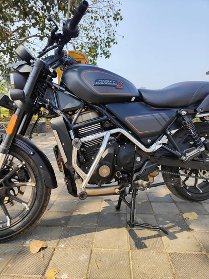 Crash Guard for Harley Davidson X 440 - Chrome Finish - Riders Junction