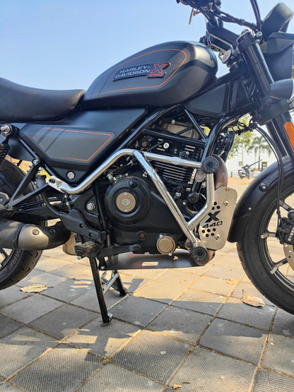 Crash Guard for Harley Davidson X 440 - Chrome Finish - Riders Junction