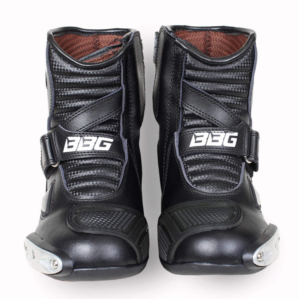 Black Riding Ankle Boots - Biking Brotherhood - Riders Junction