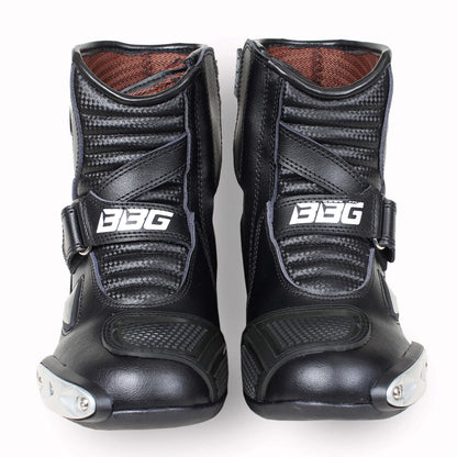 Black Riding Ankle Boots - Biking Brotherhood - Riders Junction