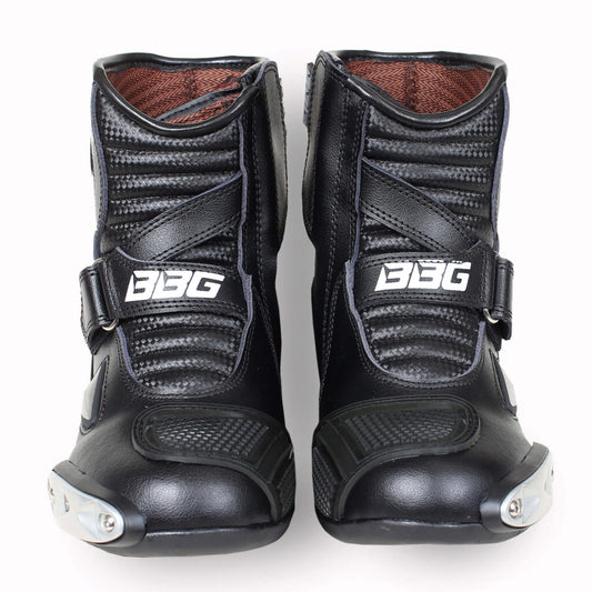 Black Riding Ankle Boots - Biking Brotherhood