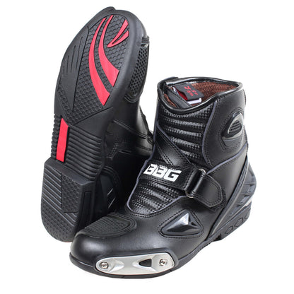 Black Riding Ankle Boots - Biking Brotherhood - Riders Junction