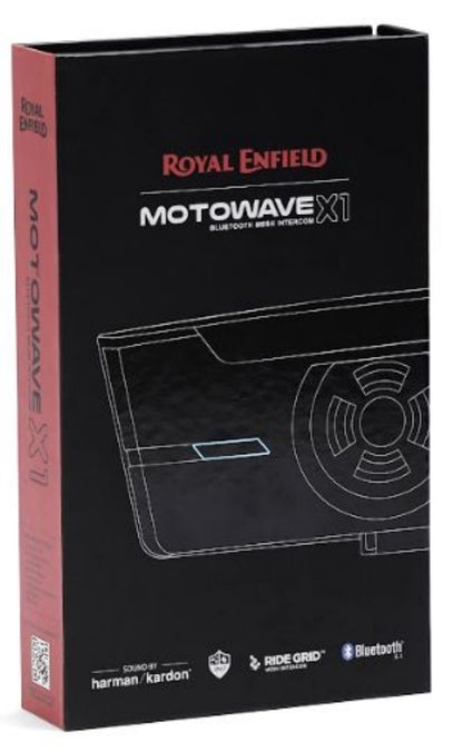 Motowave X1 Bluetooth Intercom - Royal Enfield