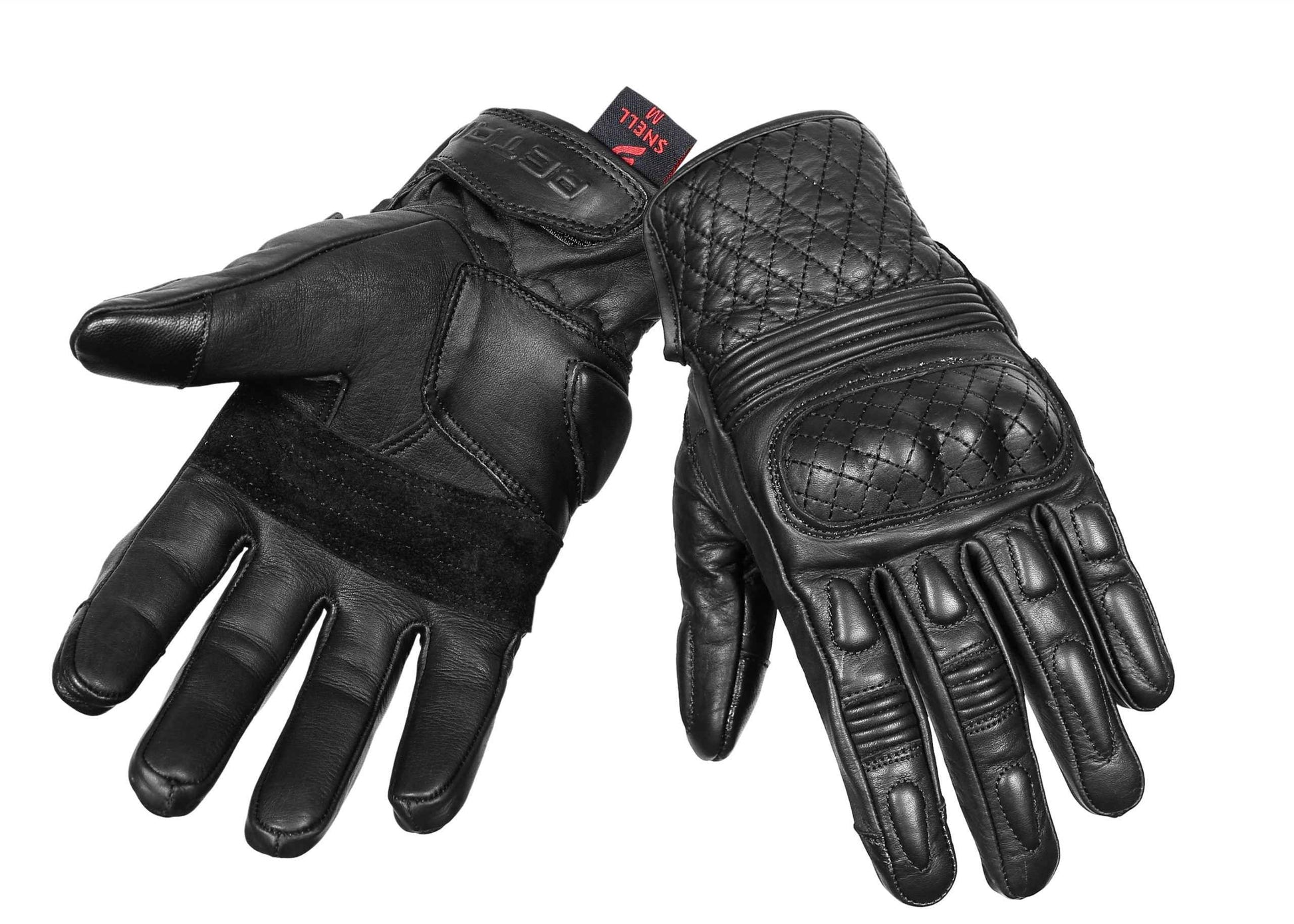 SNELL Retro Gloves Black