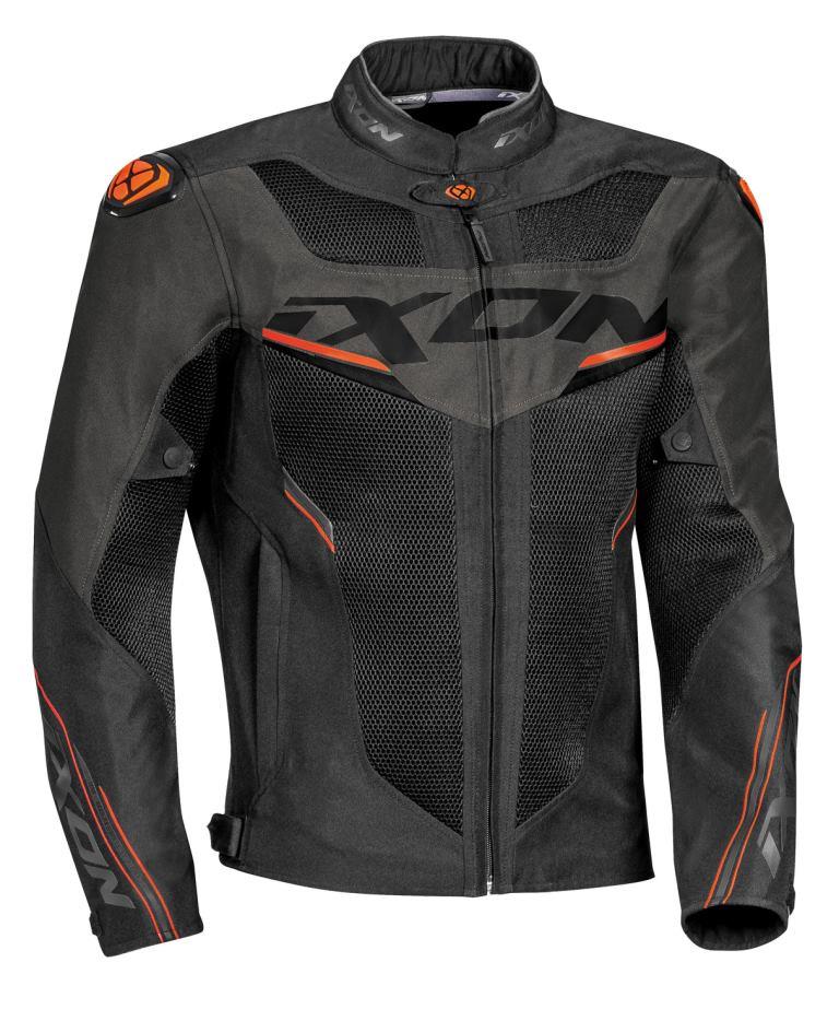 IXON Draco Jacket - BlackAnthraciteOrange